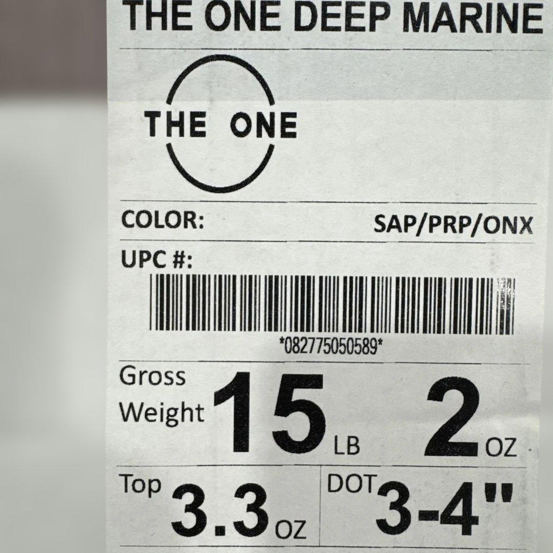 THE ONE DEEP MARINE ボウリングボール