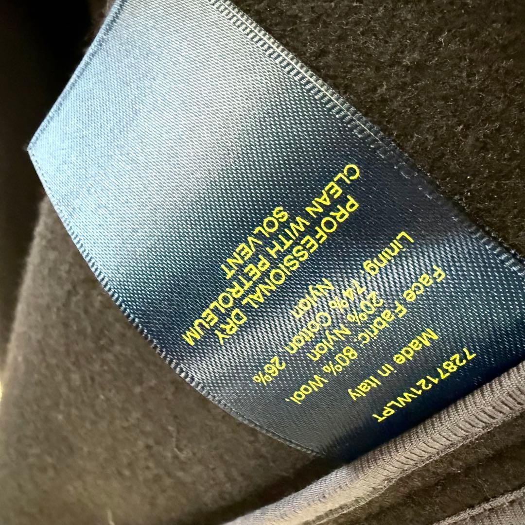 POLO RALPH ポロラルフ Pコート 肉厚メルトロンウールジャケット M