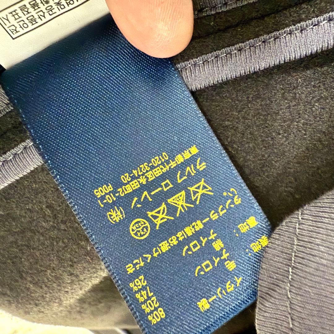 POLO RALPH ポロラルフ Pコート 肉厚メルトロンウールジャケット M