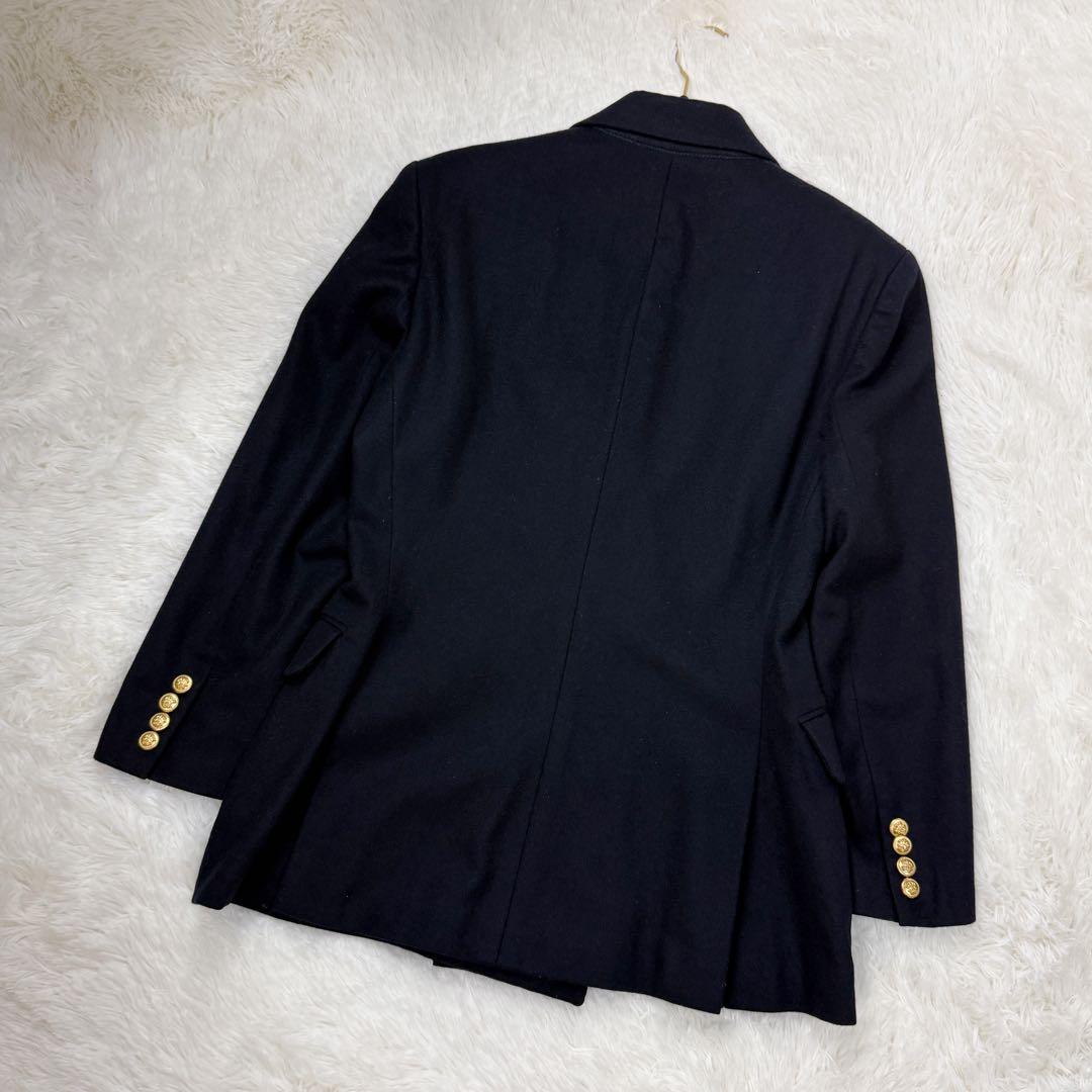 美品♡ラルフローレン 金ボタン 紺ブレ テーラード ダブル ジャケット