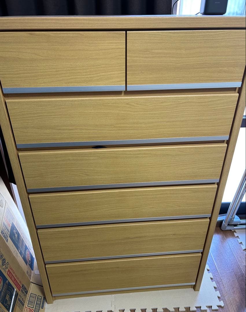 ニトリ　洋服タンス　6段