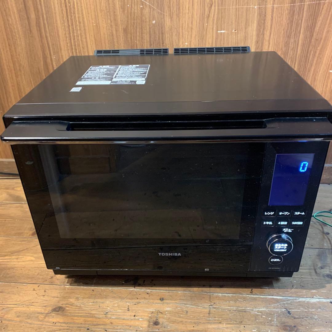 TOSHIBA 石窯ドーム　電子レンジ　ER-XD3000(k) 2023年製