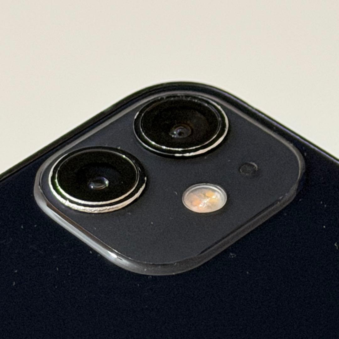 iPhone 12 mini 黒 128GB SIMフリー 電池75% フィルム