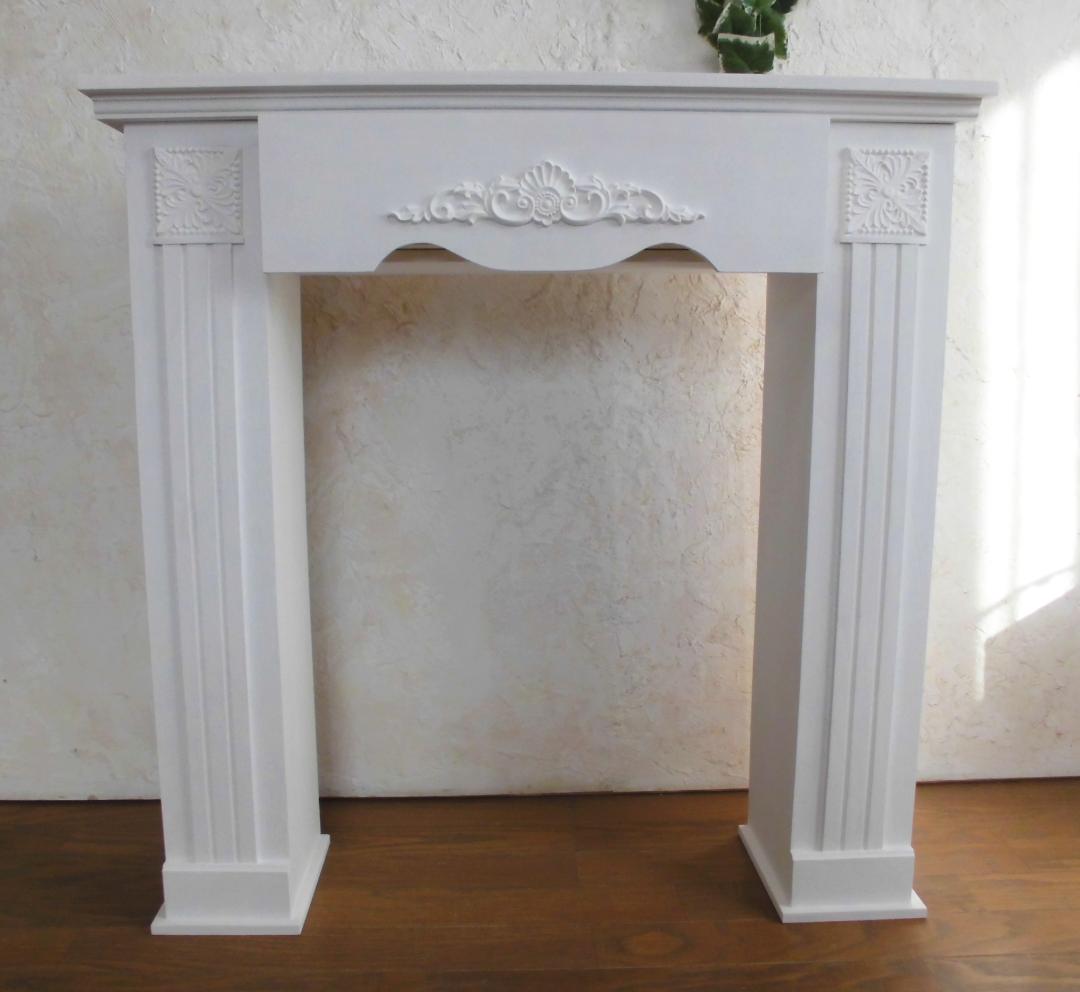 マントルピースEb型 H90W80D20 送料込 組立タイプ