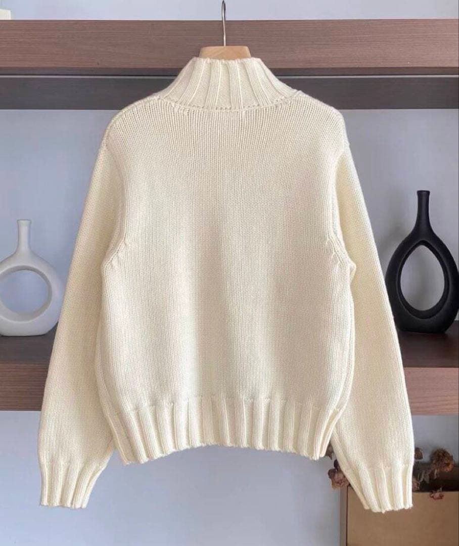 NOTHING WRITTEN ニットセーター ウールカーディガン