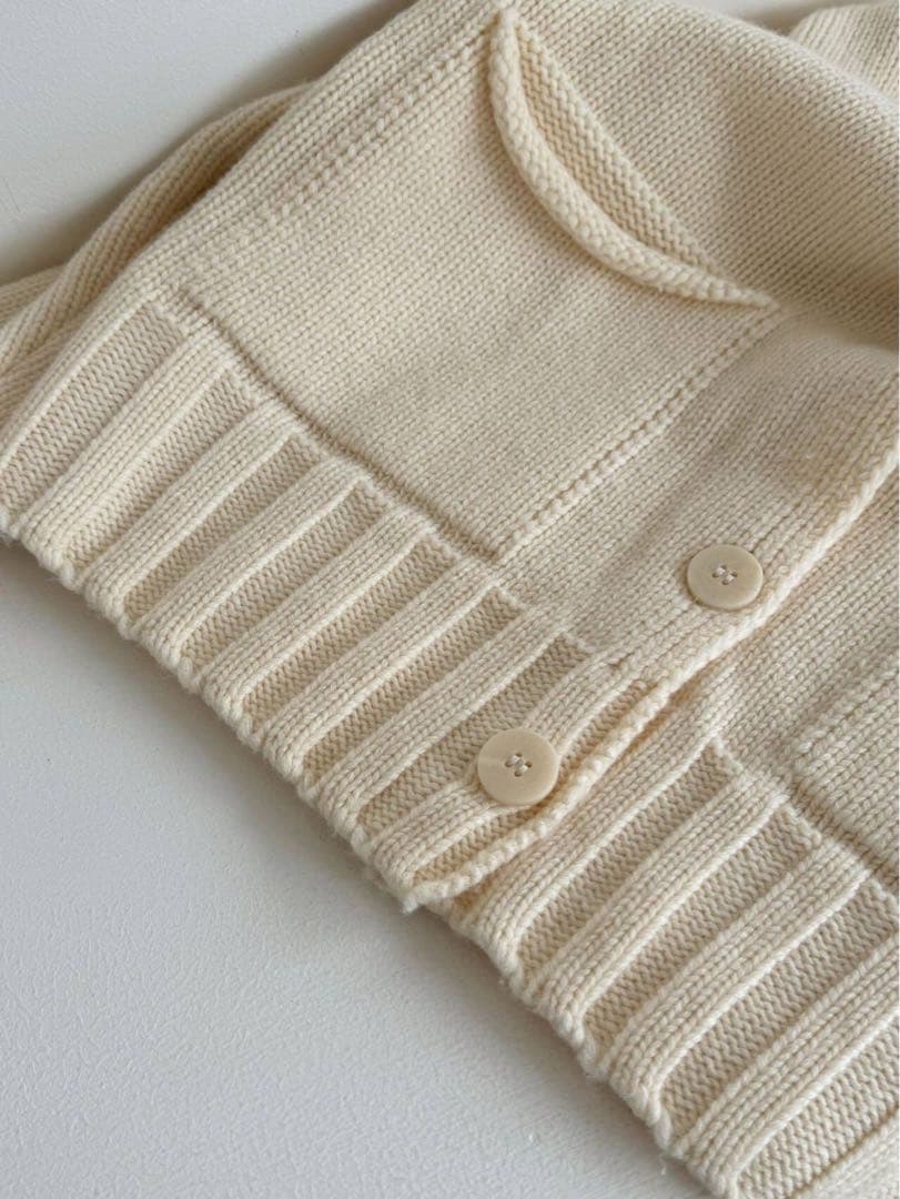 NOTHING WRITTEN ニットセーター ウールカーディガン