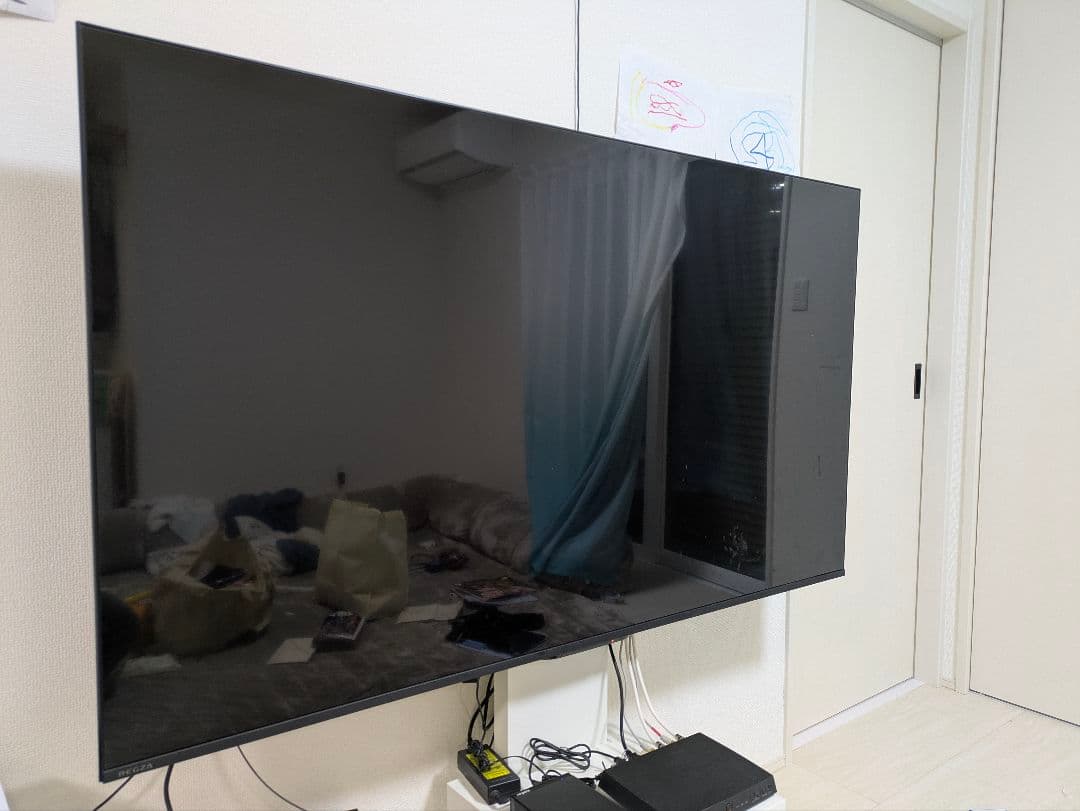 65インチ 液晶テレビ 65M550M　破損あり