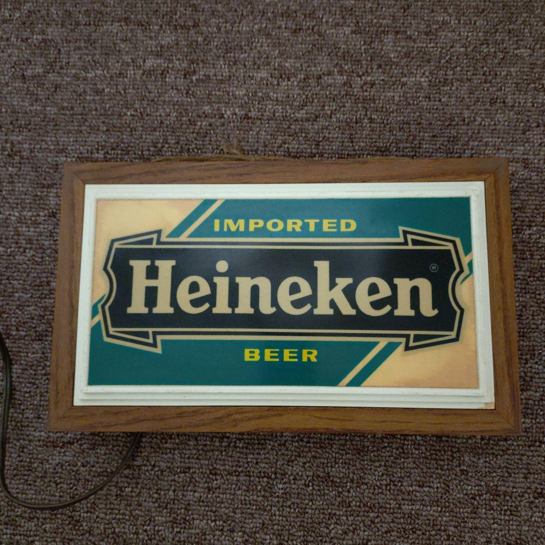 ハイネケン　電光看板　アンティーク　アメリカン雑貨