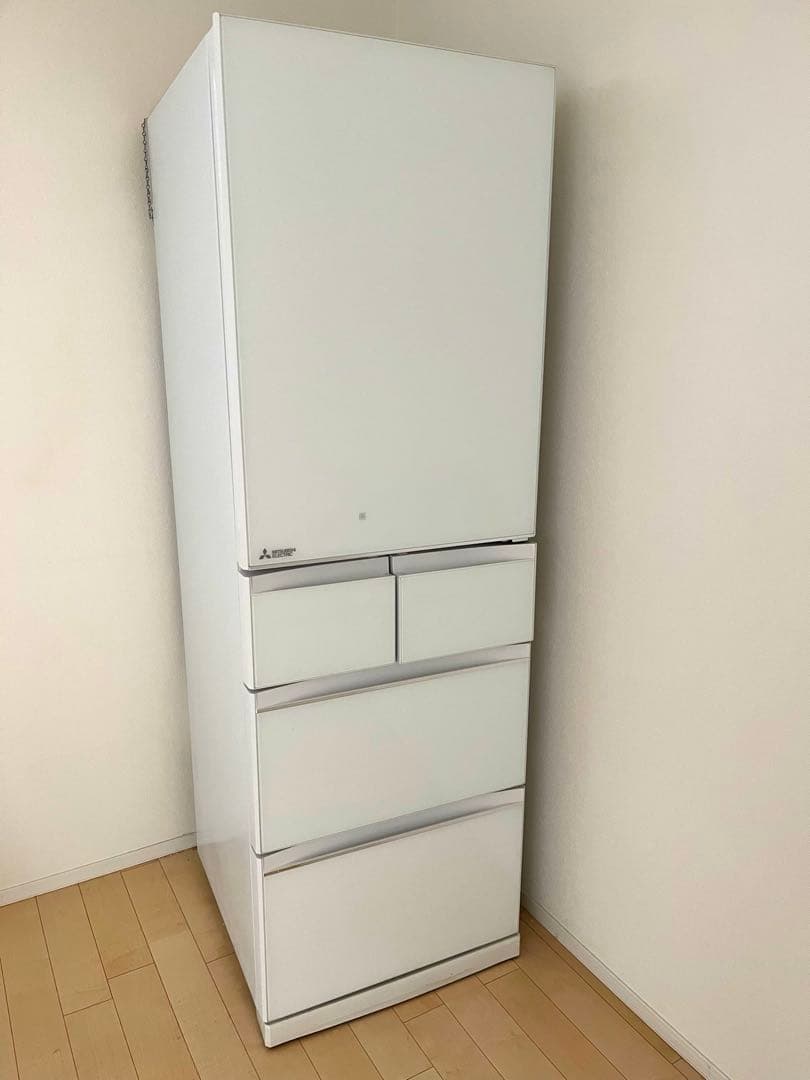 三菱 冷蔵庫 455L 2016年製 MR-B46A-W 右開き