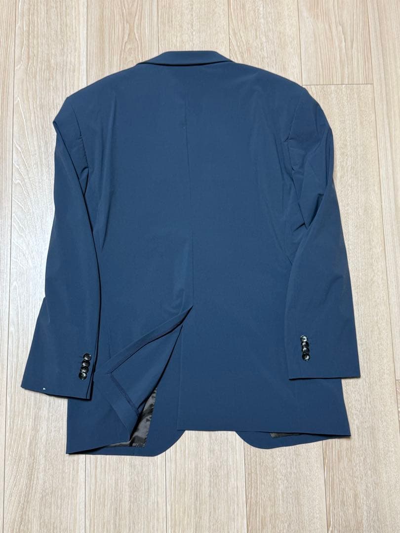 【1/3まで値引】 【未着用】オンワード樫山 ネイビー 洗えるスーツ