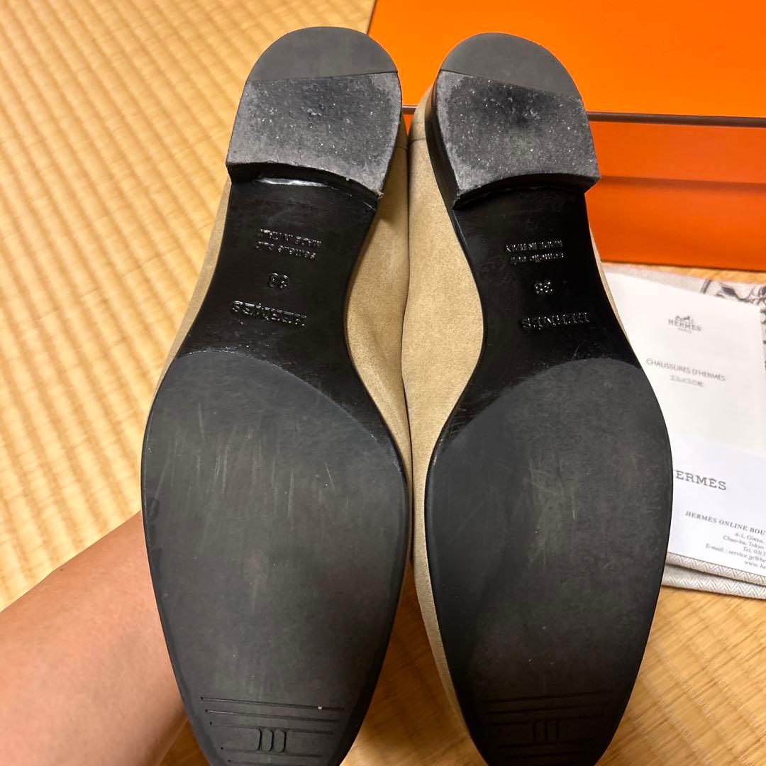 エルメス　モカシン パリ　38サイズ
