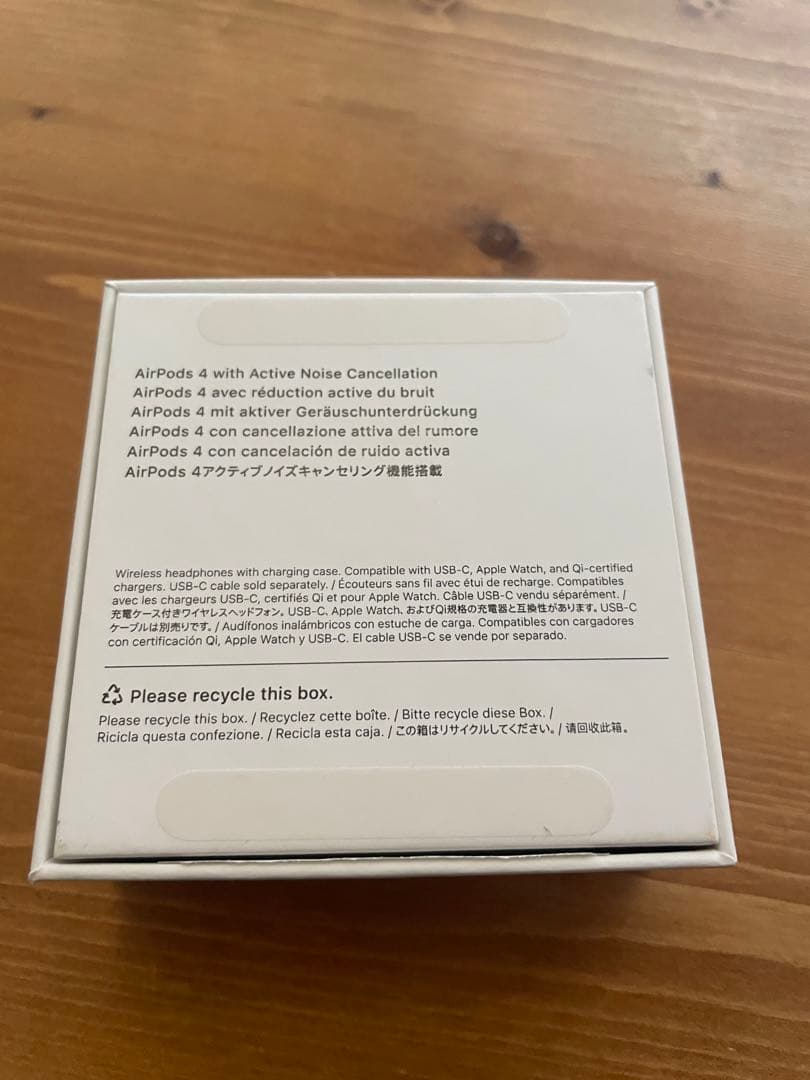 キム　 Apple AirPods第4世代　ANC機能搭載モデル