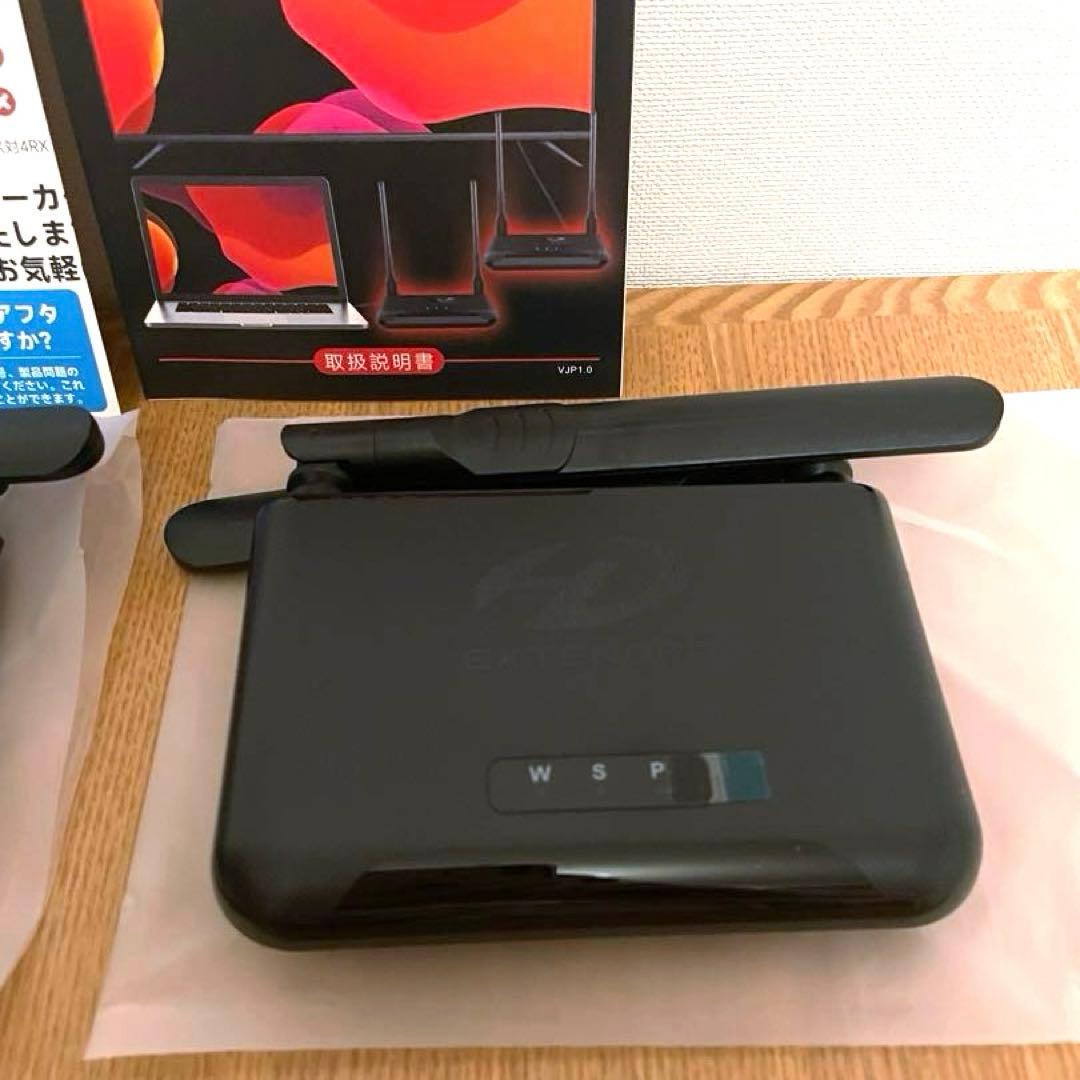 ワイヤレスHDMI 送信機と受信機4K@30HzHDフルHD 5Ghz/250m