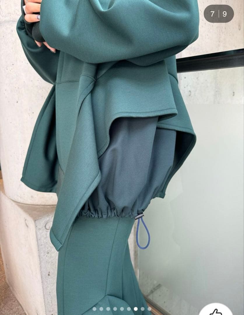 SIDE PARTS DETAIL HOODIEサイドパーツディテールフーディー