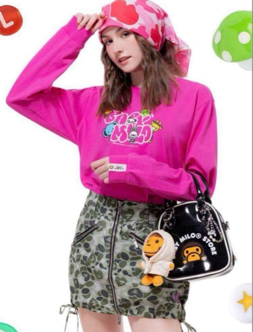 トップス BAPE BABY MILO PLUSH DOLL KEYCHAIN