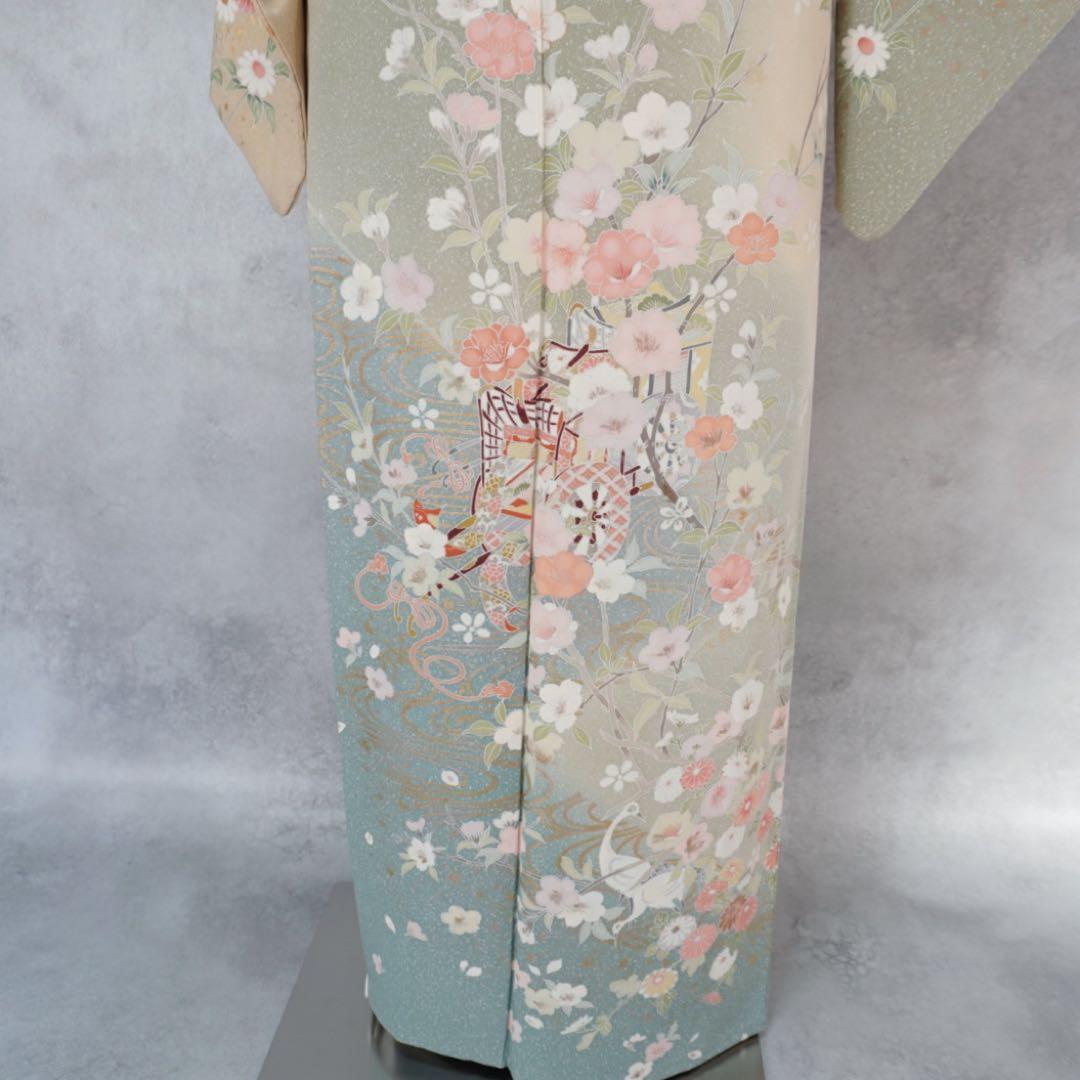 訪問着フルセット　261▪︎ 入学式　お宮参り【訪問着、袋帯、帯締め、帯揚げ】