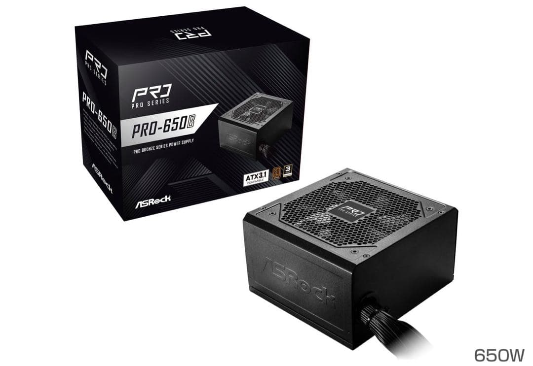 電源ユニット ASRock PRO-750B