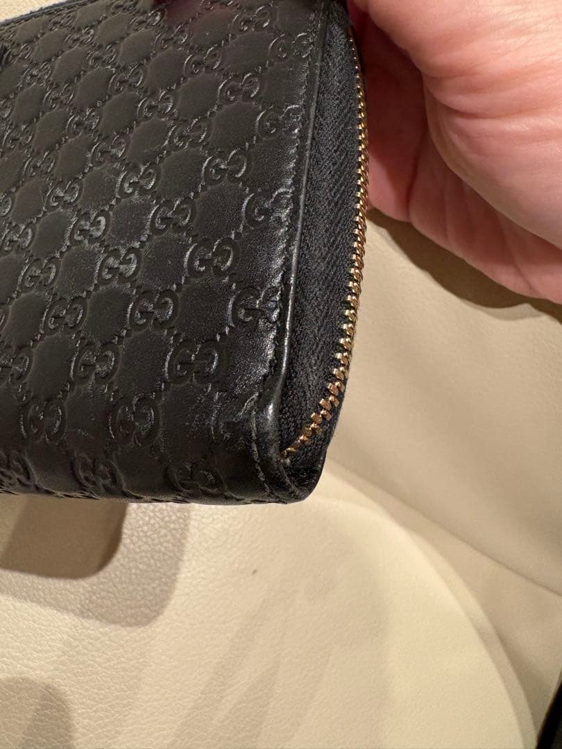 お値下げ★GUCCI ブラックレザー 長財布
