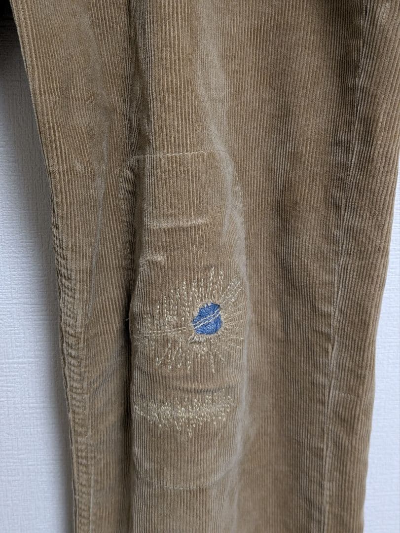 美品 現行タグ ポロラルフローレン パッチリペア加工 コーデュロイパンツ36