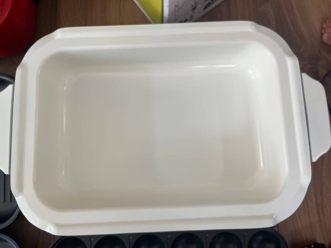 BRUNO ホットプレート レッド　一度のみ使用