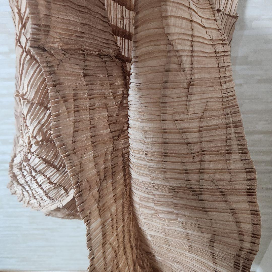 【L】イッセイミヤケ ワンピース プリーツ加工