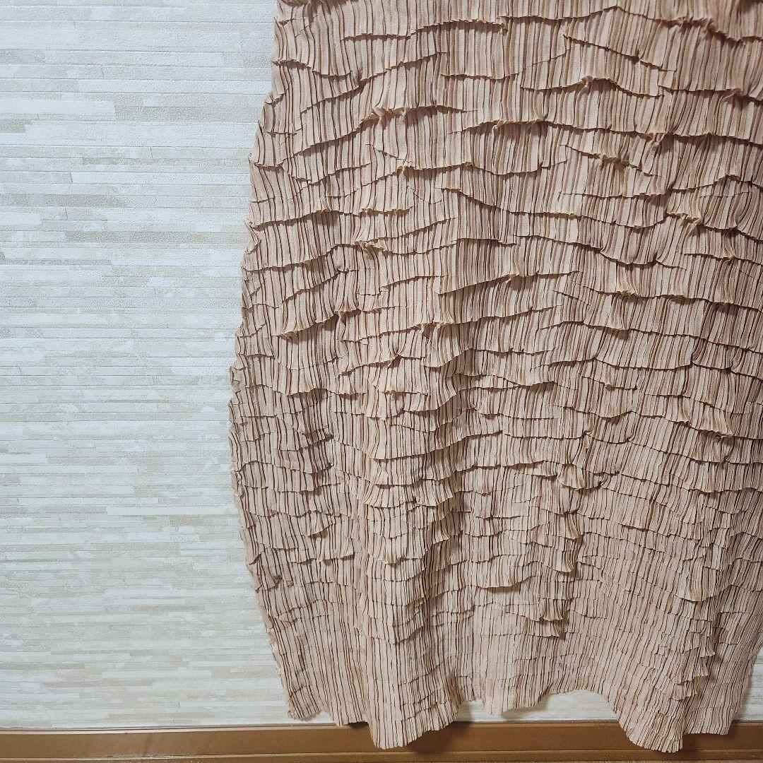 【L】イッセイミヤケ ワンピース プリーツ加工