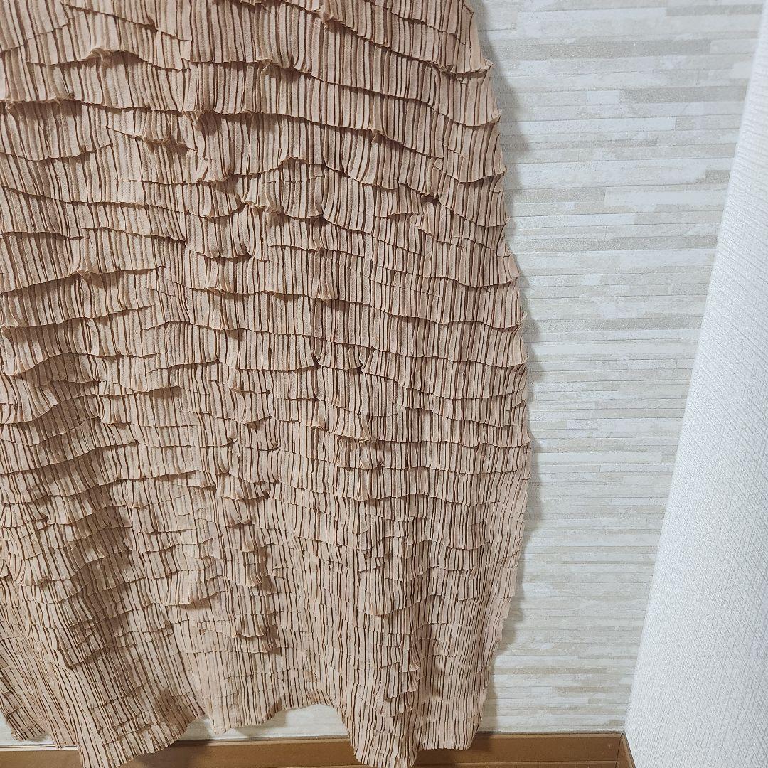【L】イッセイミヤケ ワンピース プリーツ加工