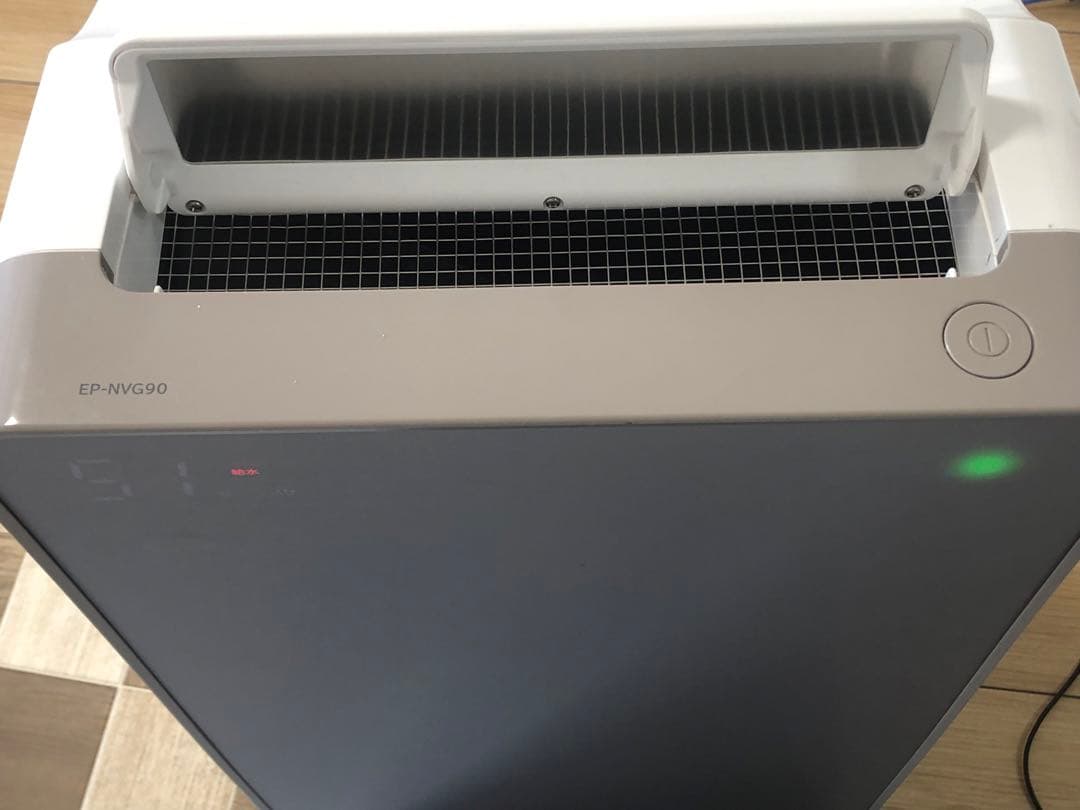 【美品】HITACHI 空気清浄機 EP-NVG90 自動掃除 加湿機能付き