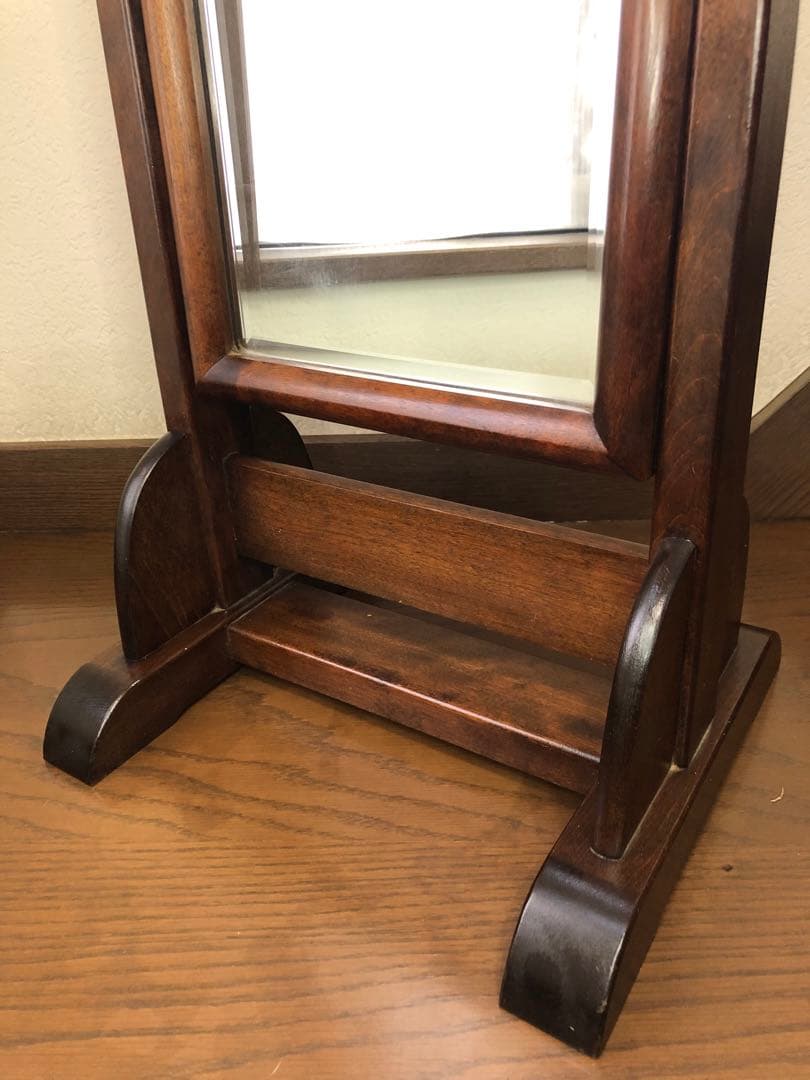 希少サイズ 限定1台 松本民芸家具 姿見 鏡 ミラー ミズメザクラ 送料無料