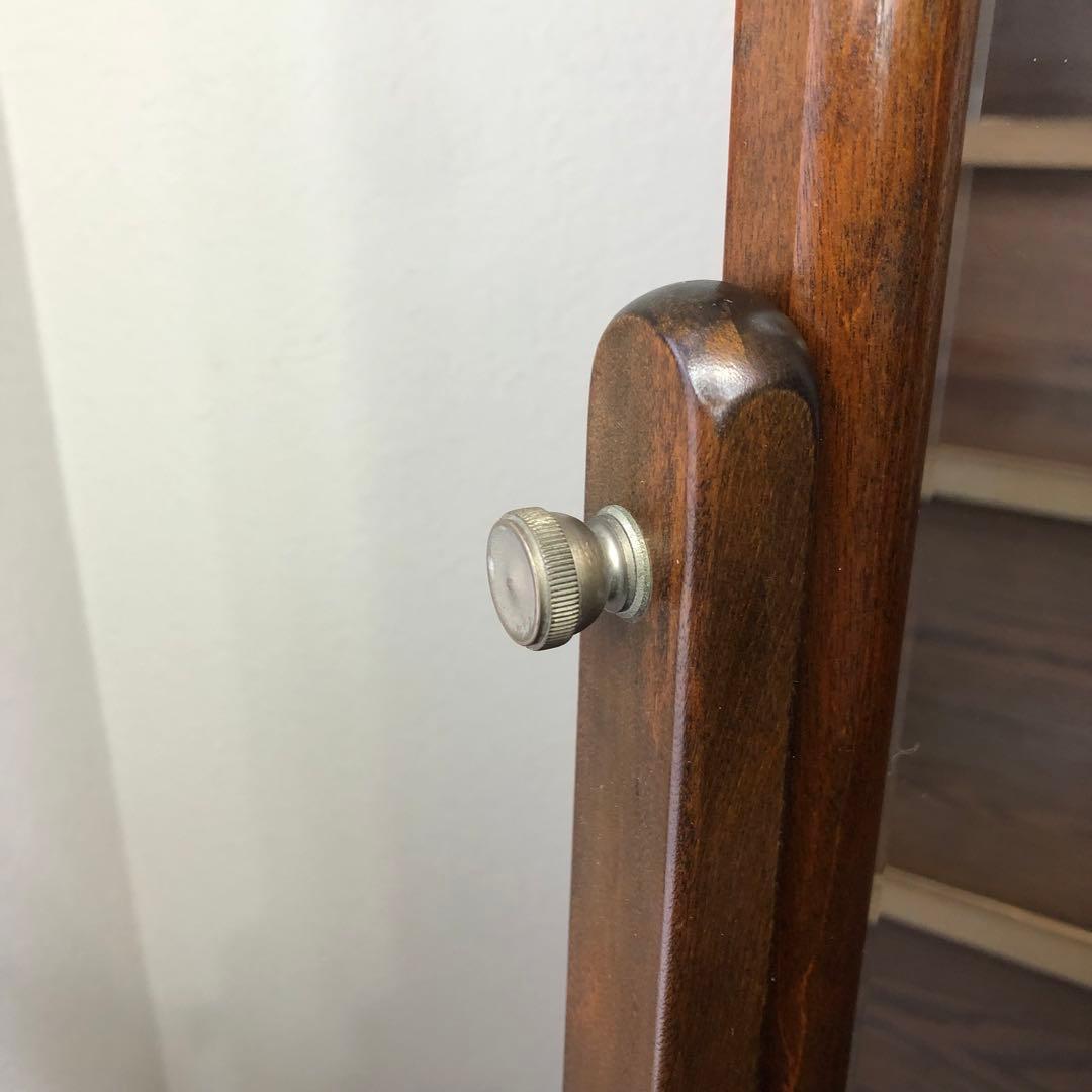 希少サイズ 限定1台 松本民芸家具 姿見 鏡 ミラー ミズメザクラ 送料無料