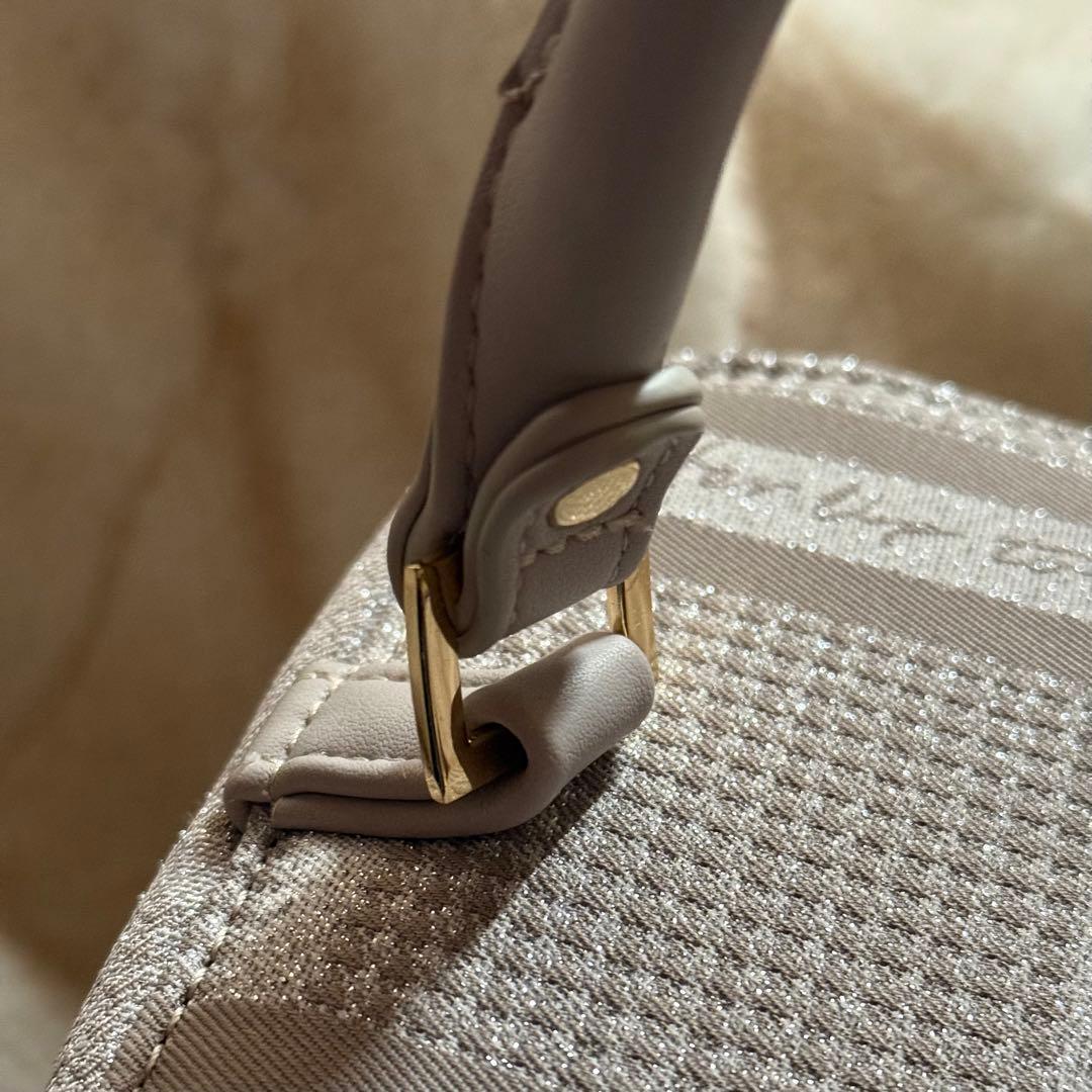 バッグ HLT Jacquard Vanity Bag nude pink