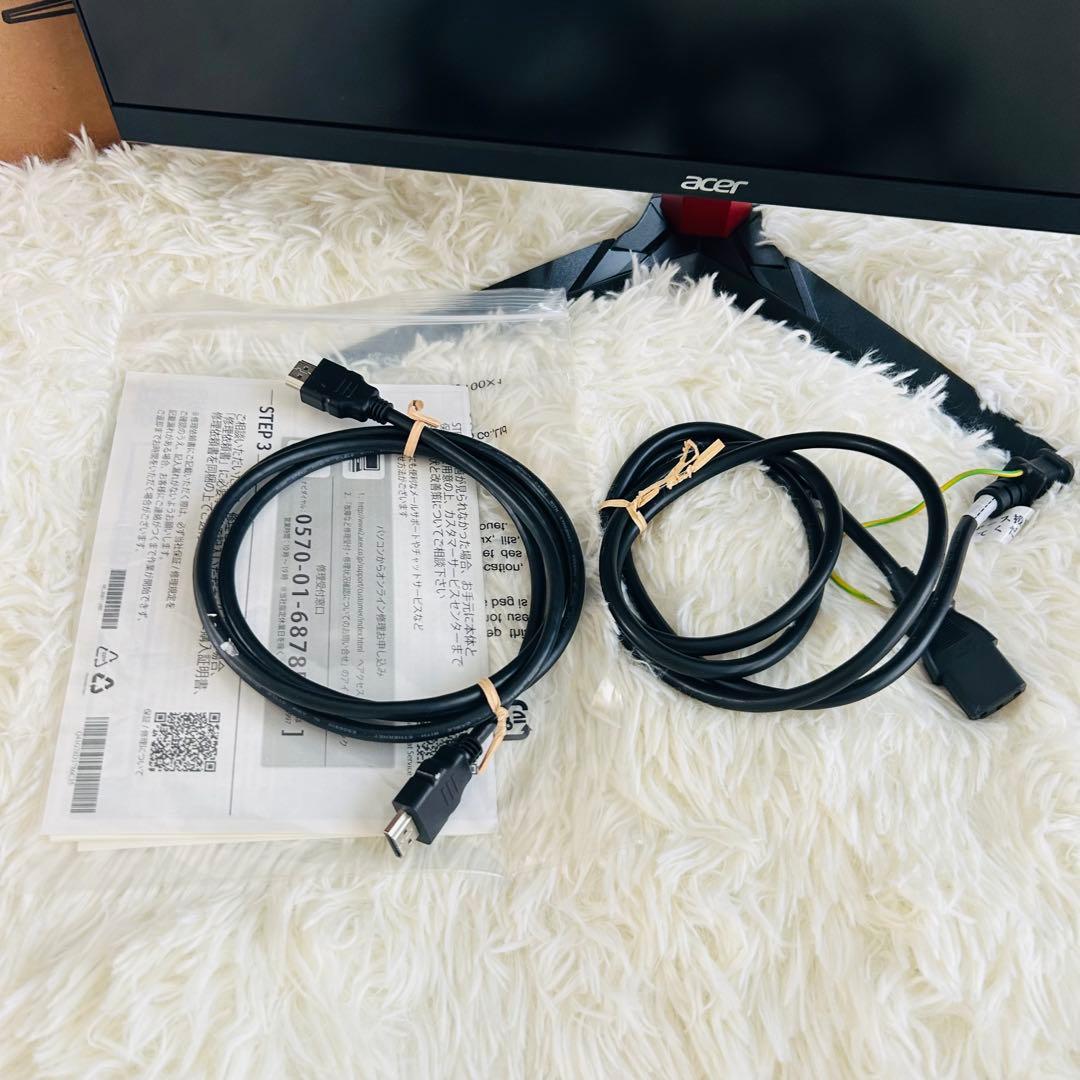 日本エイサー Acer ゲーミングモニター 23.8インチ フルHD 180Hz