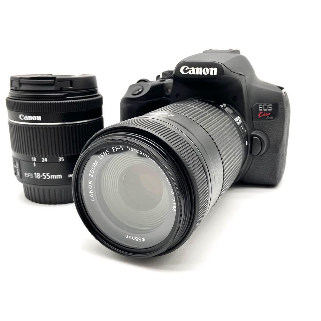 CANON EOS KISS X10i STM 望遠ダブルレンズ