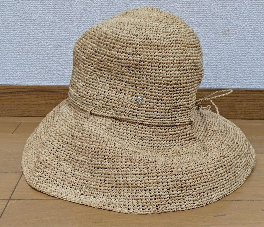 ［ヘレンカミンスキー］ナチュラルベージュ ラフィアハット
