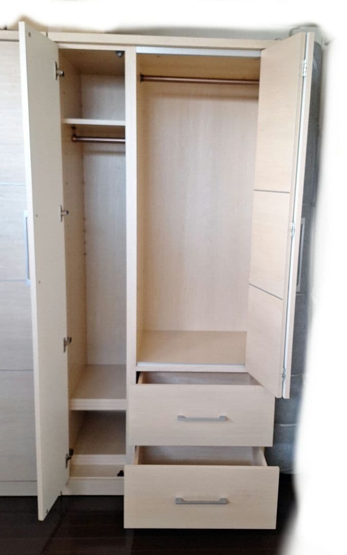 【okinu】洋服タンス 幅90cm