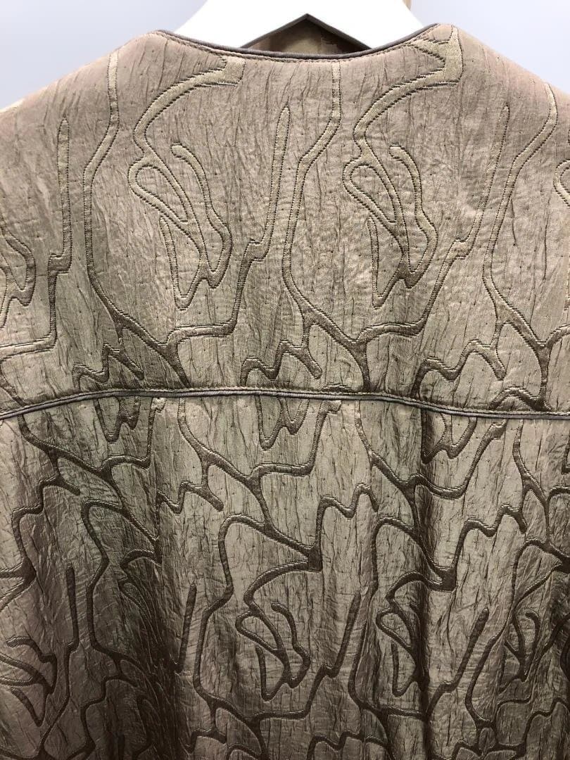 美品 TODAYFUL トゥデイフルジャガードパイピングブルゾン オリーブ 38