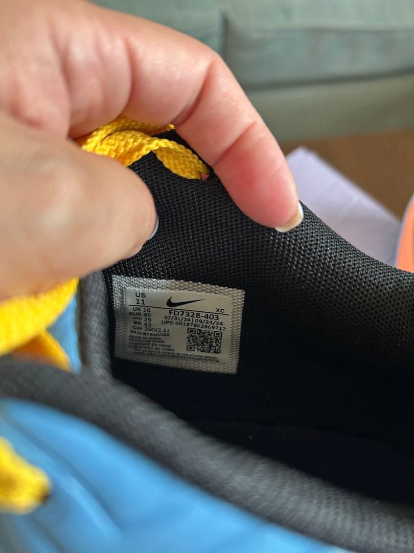 Nike JA2 新品 海外限定カラーBlue Beyond/Pink 29cm