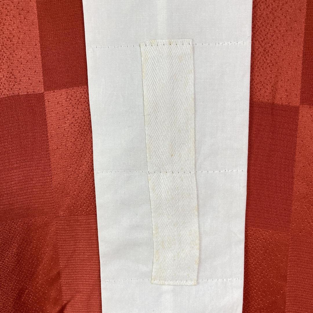 Sid様用／兎の長襦袢 女性用 単衣 袖無双 正絹 身丈117㎝ 裄65㎝ 赤