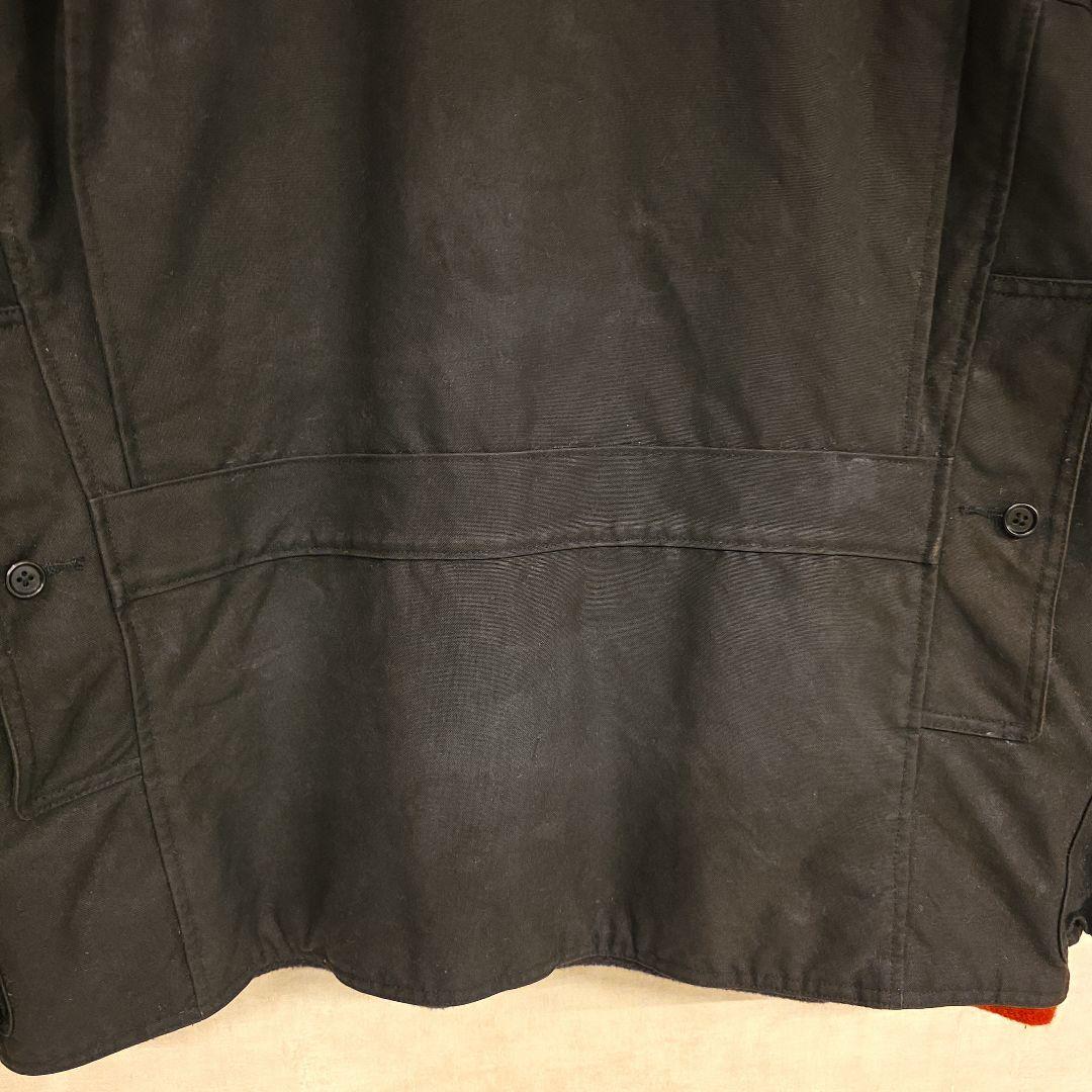 90s POLO RALPH LAUREN オイルドハンティングジャケット　黒