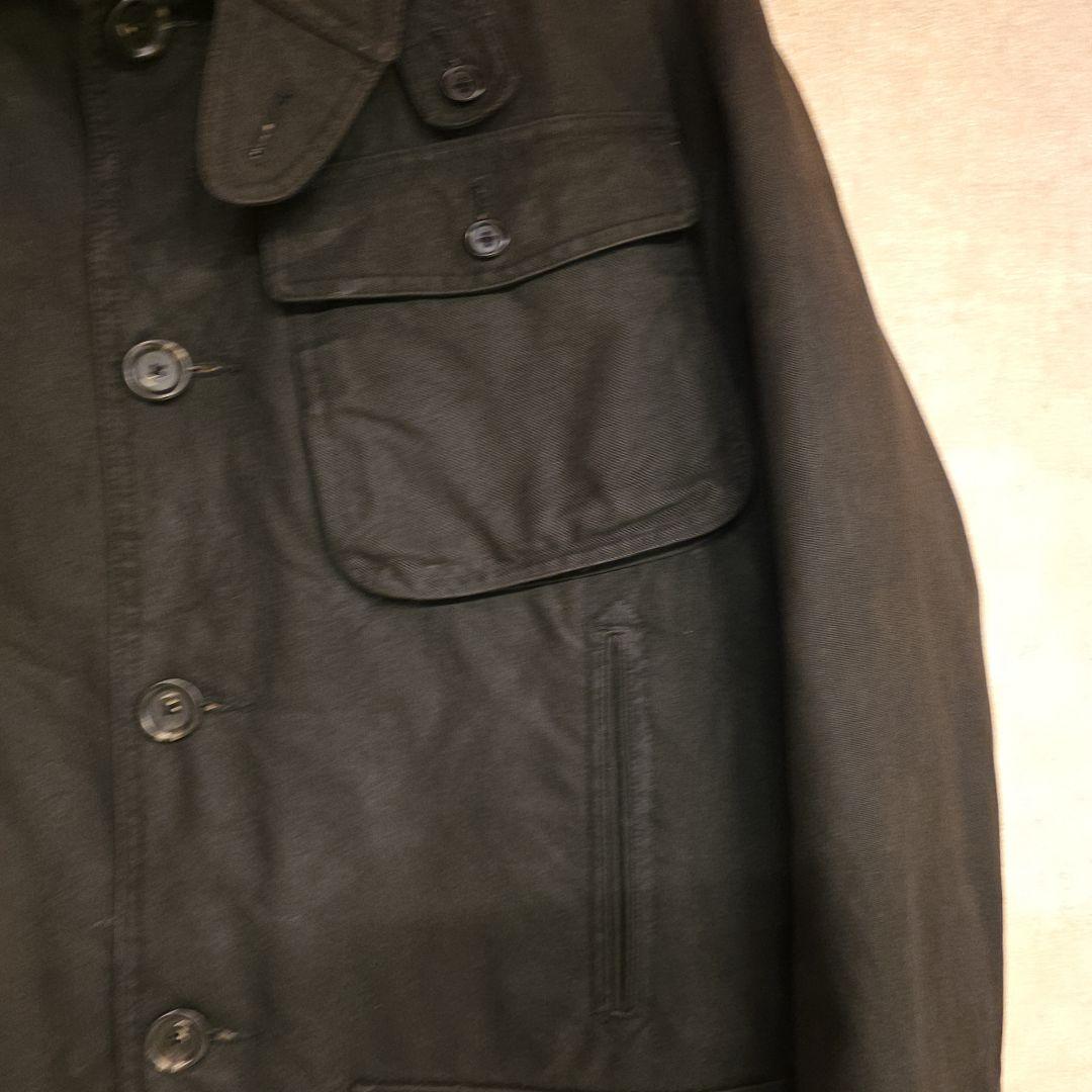 90s POLO RALPH LAUREN オイルドハンティングジャケット　黒