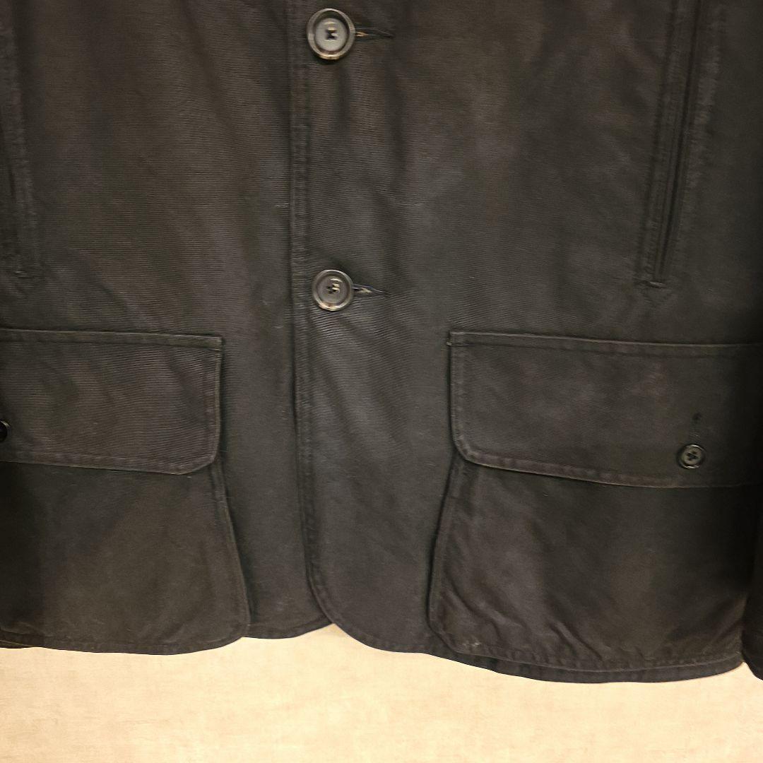 90s POLO RALPH LAUREN オイルドハンティングジャケット　黒
