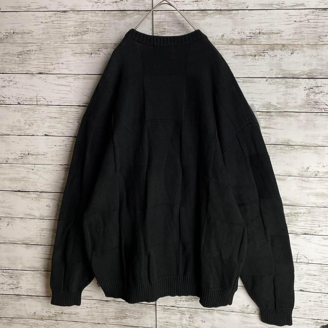 2136 UU【ＸＬ】シュプリーム☆スモールボックスロゴ コットンニットセーター