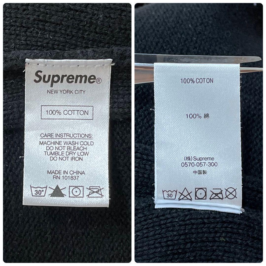 2136 UU【ＸＬ】シュプリーム☆スモールボックスロゴ コットンニットセーター