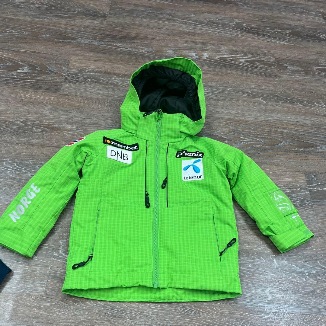 phenixフェニックス 100 美品　スキーウェア　上下　セットアップ　男の子