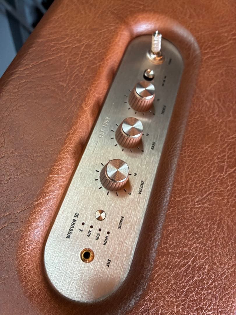 美品 Marshall Woburn III Bluetoothスピーカー