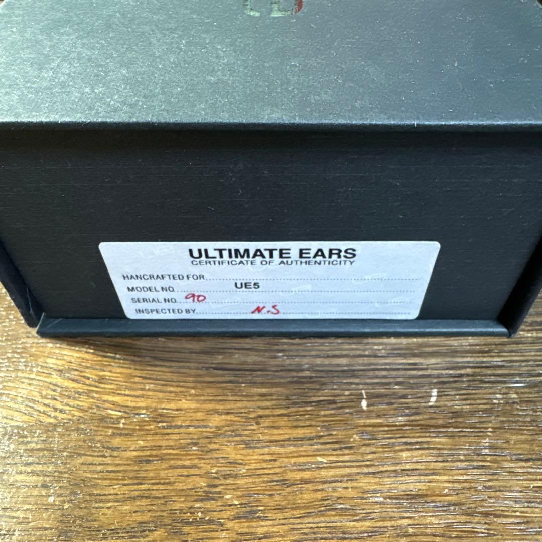 【リケーブル済】Ultimate Ears UE5 pro Universal