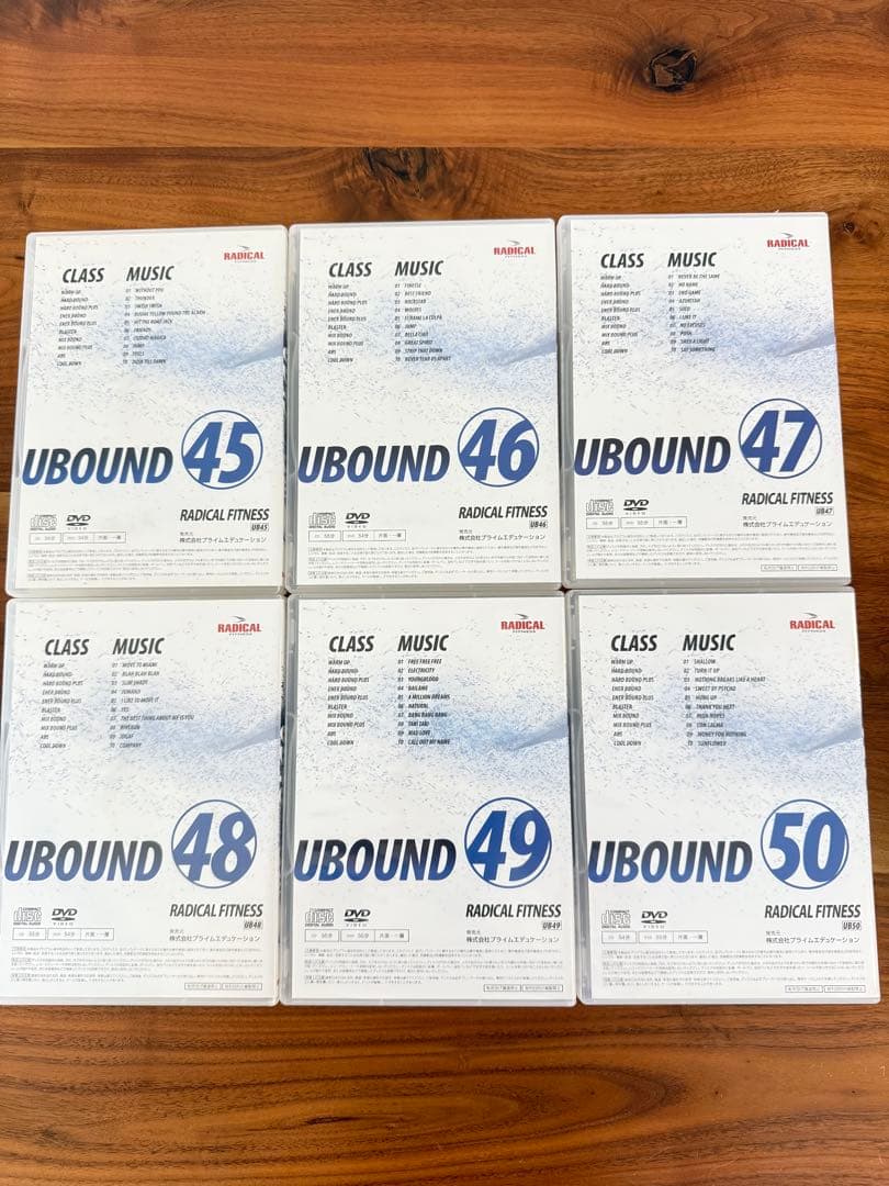 RADICAL FITNESS UBOUND CD DVDセット 45-50