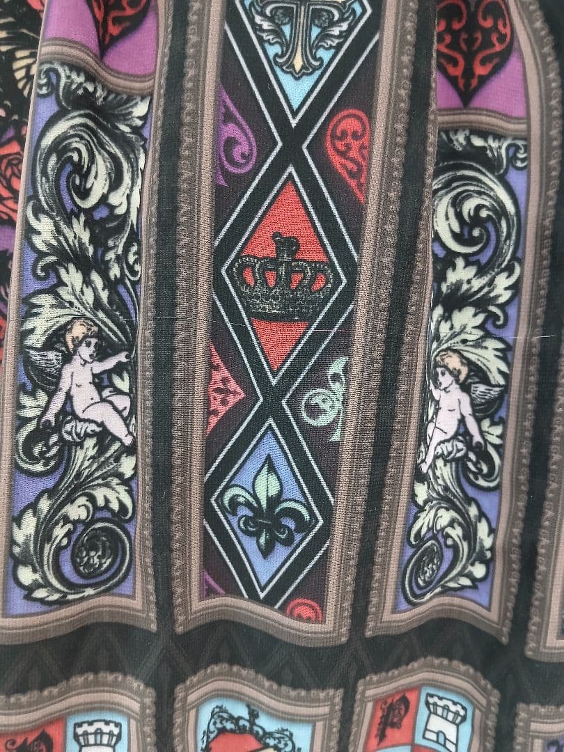 PUTUMAYO プトマヨ　ステンドグラス柄ワンピース