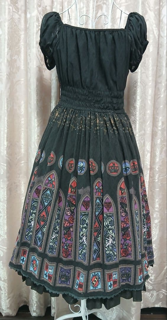 PUTUMAYO プトマヨ　ステンドグラス柄ワンピース