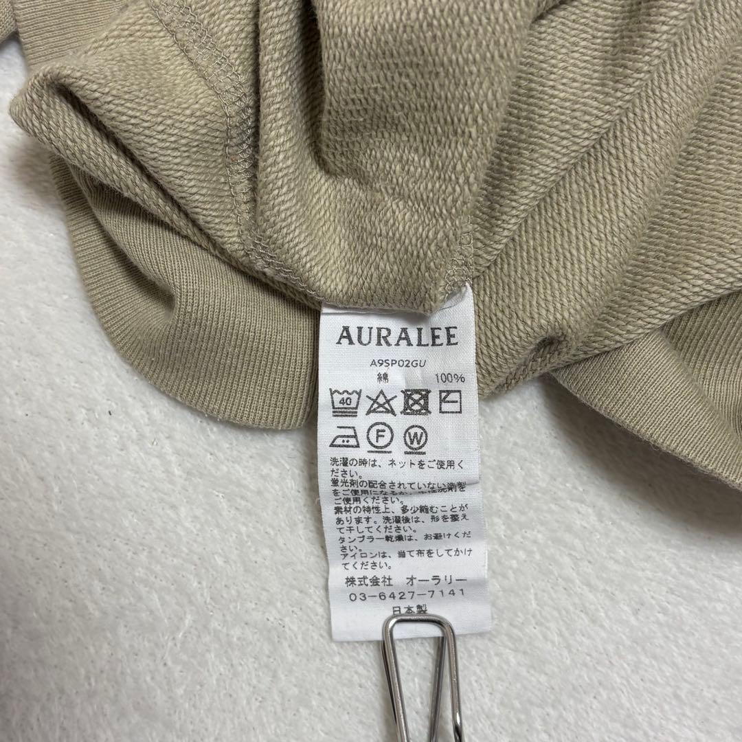 AURALEE オーラリー スウェット トレーナー ベージュ系 サイズ4